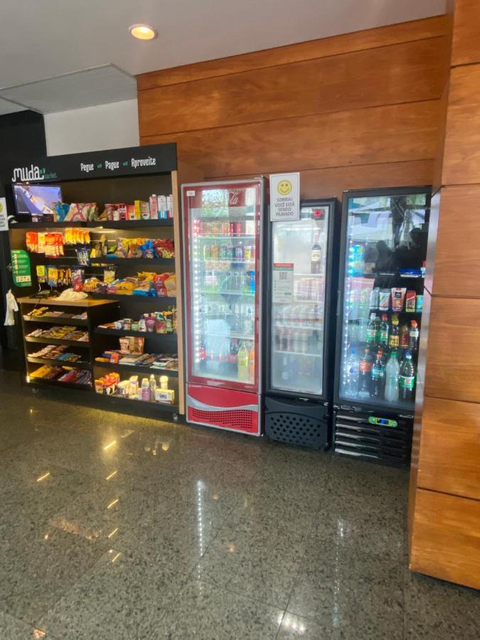 Flat Com Vista Panoramica -15- Na Barra Da Tijuca - Estacionamento Gratuito - Frigobar - Ar Condicionado - Piscina - Academia - Balsa Para Praia Gratis - Varanda - Vista Parcial Mar E Lagoa Rio de Janeiro Extérieur photo